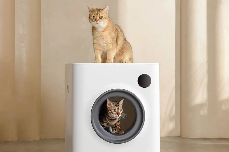 mechanical litter box