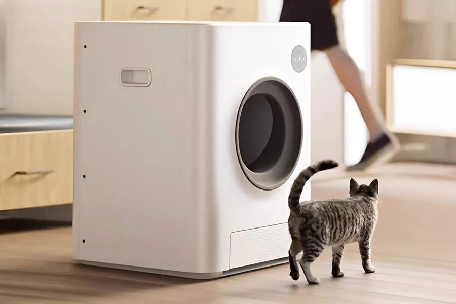 mechanical litter box