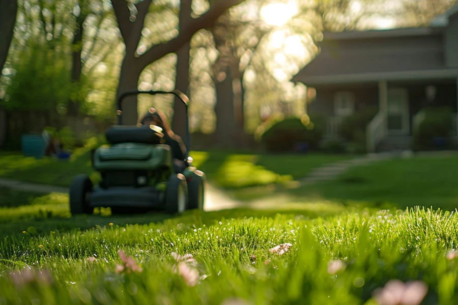 best self propelled electric mower