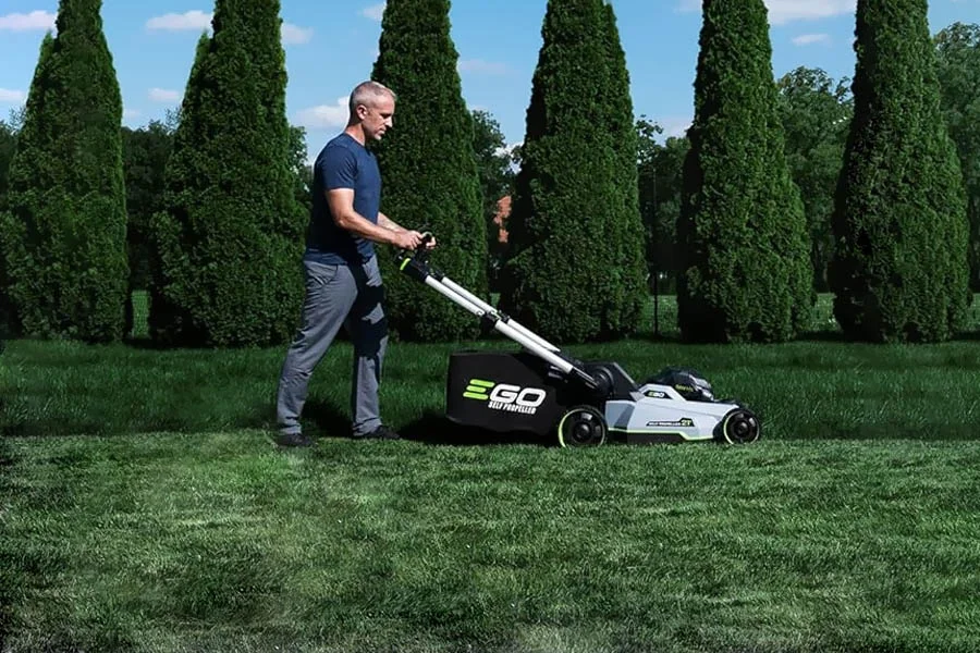 best self propelled electric mower